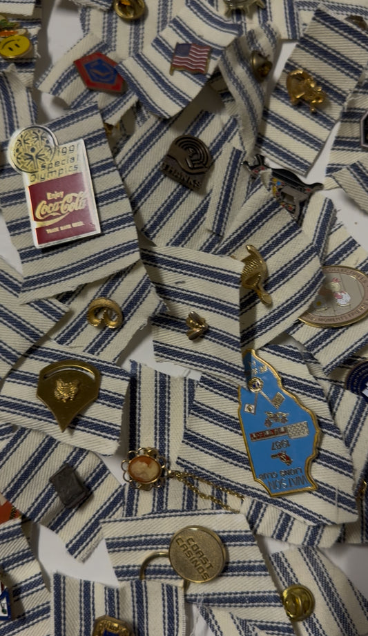 Atelier Stash _ 2 Surprise Vintage Pin — Mystery Collectible Lapel Pin